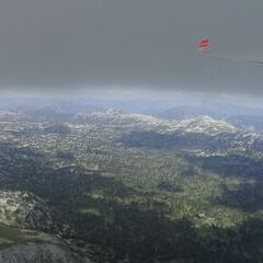 Flugwegposition um 11:23:00: Aufgenommen in der Nähe von Gemeinde Ramsau am Dachstein, 8972, Österreich in 2453 Meter